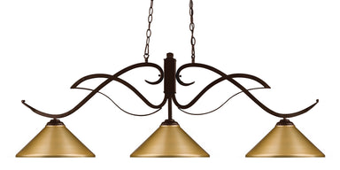 Z-Lite Canada - Three Light Billiard - Phoenix - Bronze- Union Lighting Luminaires Decor