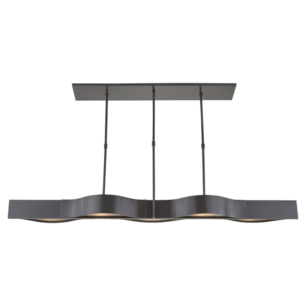 Visual Comfort Signature Canada - Five Light Pendant - Avant - Bronze- Union Lighting Luminaires Decor