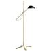 Visual Comfort Signature Canada - One Light Floor Lamp - Graphic - Hand-Rubbed Antique Brass- Union Lighting Luminaires Decor