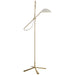 Visual Comfort Signature Canada - One Light Floor Lamp - Graphic - Hand-Rubbed Antique Brass- Union Lighting Luminaires Decor