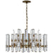 Visual Comfort Signature Canada - 18 Light Chandelier - Bonnington - Hand-Rubbed Antique Brass- Union Lighting Luminaires Decor