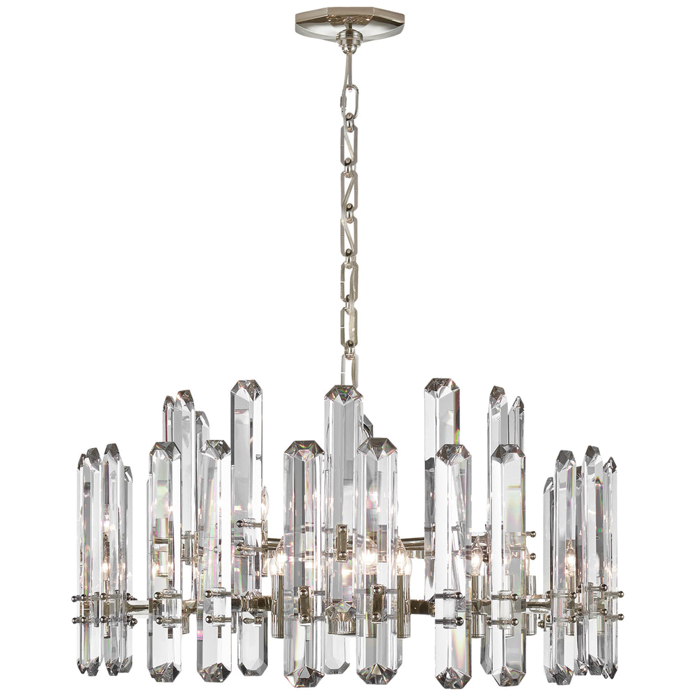 Visual Comfort Signature Canada - 18 Light Chandelier - Bonnington - Polished Nickel- Union Lighting Luminaires Decor
