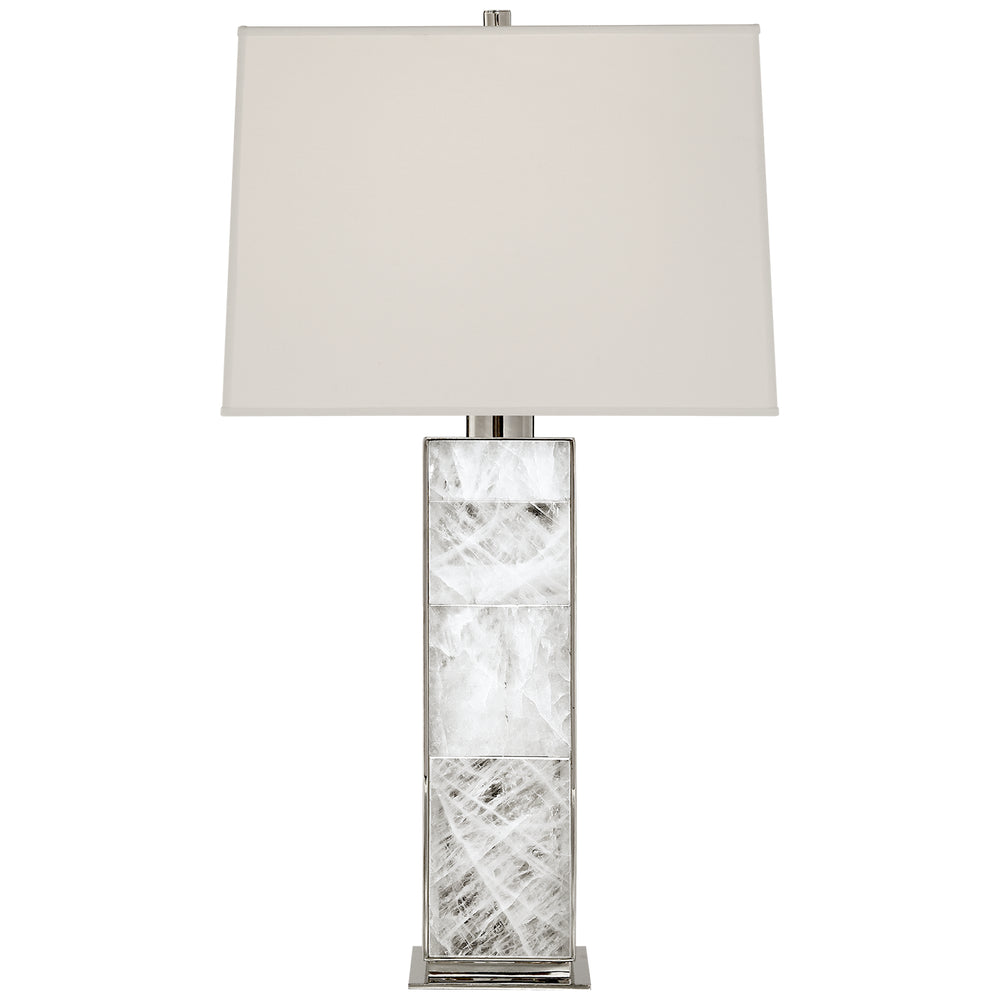 Ralph Lauren Canada - One Light Table Lamp - Ellis - Polished Nickel- Union Lighting Luminaires Decor