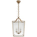 Ralph Lauren Canada - Four Light Lantern - Beatrice - Gilded Iron- Union Lighting Luminaires Decor
