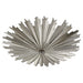Visual Comfort Signature Canada - LED Flush Mount - Claymore - Burnished Silver Leaf- Union Lighting Luminaires Decor