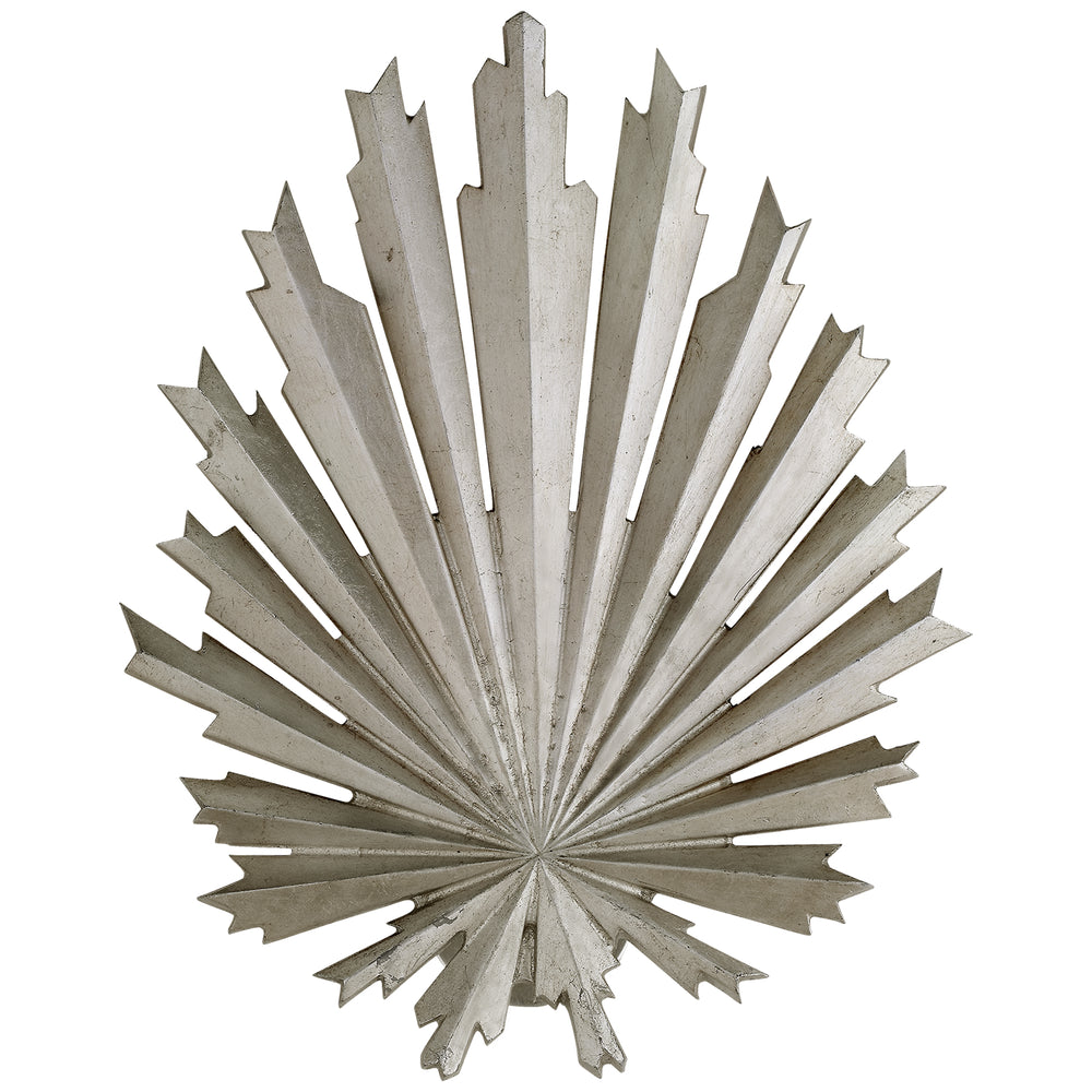 Visual Comfort Signature Canada - One Light Wall Sconce - Claymore - Burnished Silver Leaf- Union Lighting Luminaires Decor