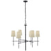 Visual Comfort Signature Canada - Six Light Chandelier - Grenol - Bronze- Union Lighting Luminaires Decor