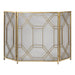 Uttermost - Fireplace Screen - Rosen - Antiqued Gold Leaf- Union Lighting Luminaires Decor