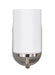 Generation Lighting Canada - One Light Wall / Bath Sconce - Oslo - Brushed Nickel- Union Lighting Luminaires Decor