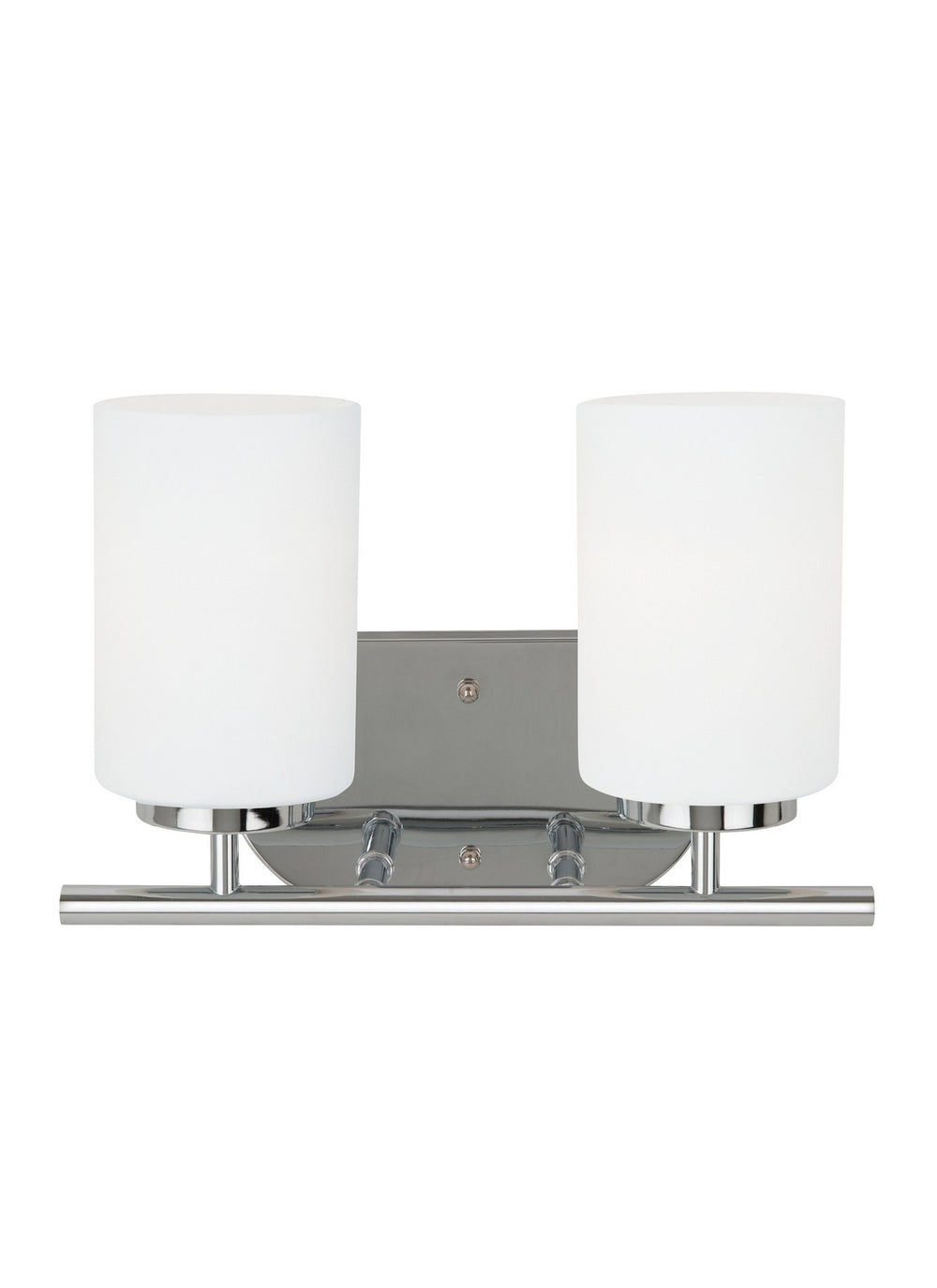 Generation Lighting Canada - Two Light Wall / Bath - Oslo - Chrome- Union Lighting Luminaires Decor