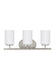 Generation Lighting Canada - Three Light Wall / Bath - Oslo - Brushed Nickel- Union Lighting Luminaires Decor