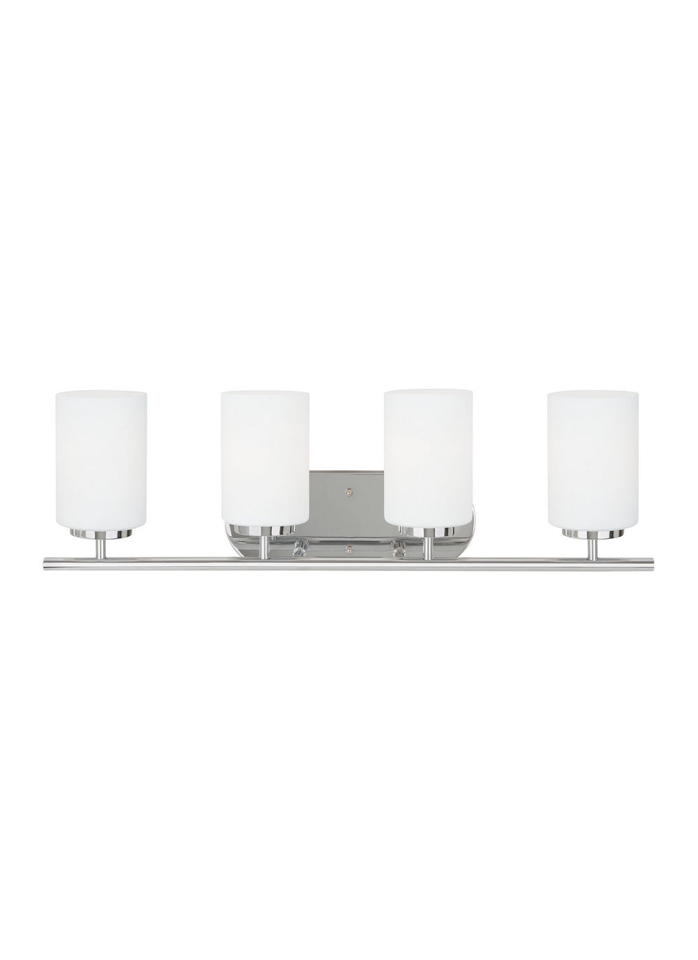 Generation Lighting Canada - Four Light Wall / Bath - Oslo - Chrome- Union Lighting Luminaires Decor