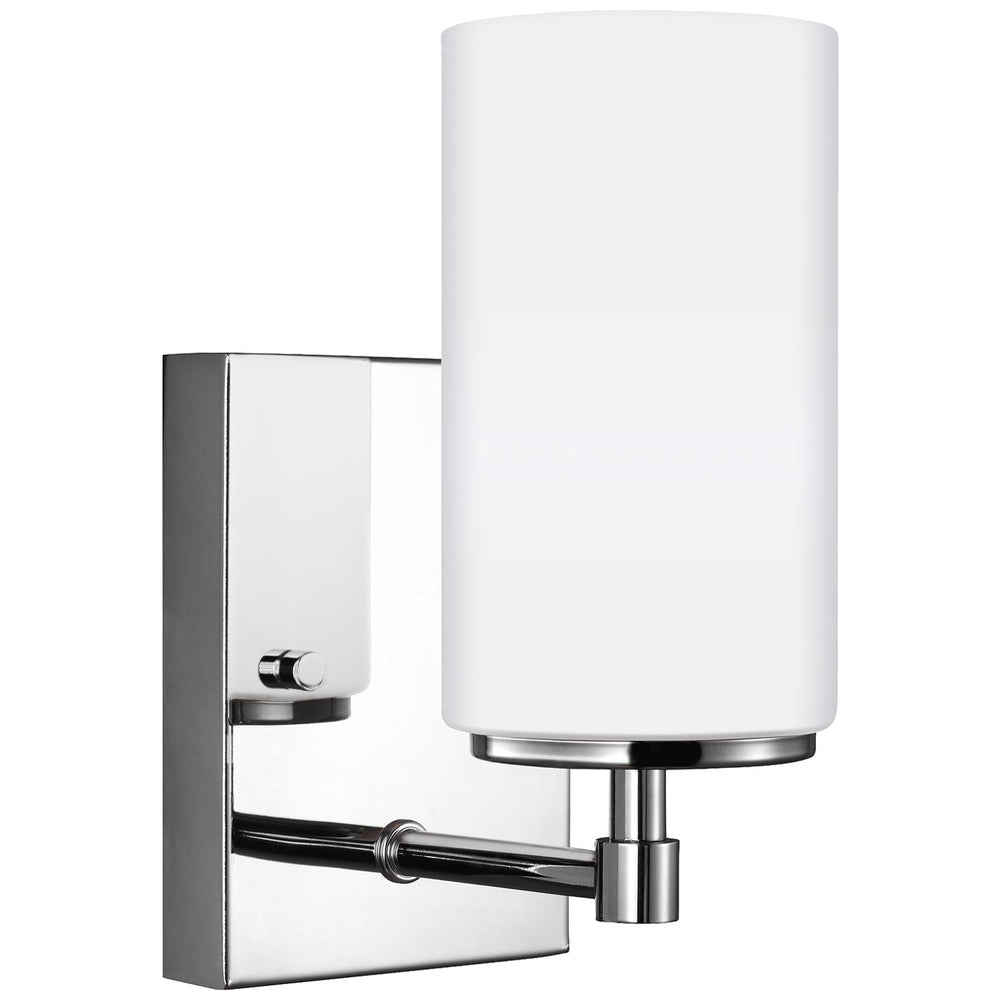 Generation Lighting Canada. - One Light Wall / Bath Sconce - Alturas - Chrome- Union Lighting Luminaires Decor