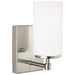 Generation Lighting Canada. - One Light Wall / Bath Sconce - Alturas - Brushed Nickel- Union Lighting Luminaires Decor