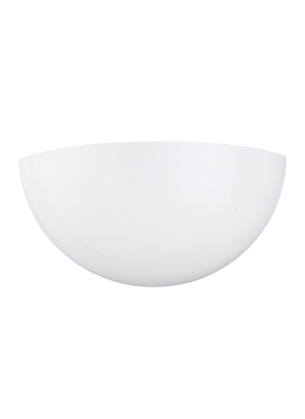 Generation Lighting Canada - One Light Wall / Bath Sconce - Edla - White- Union Lighting Luminaires Decor