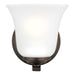 Generation Lighting Canada - One Light Wall / Bath Sconce - Emmons - Bronze- Union Lighting Luminaires Decor