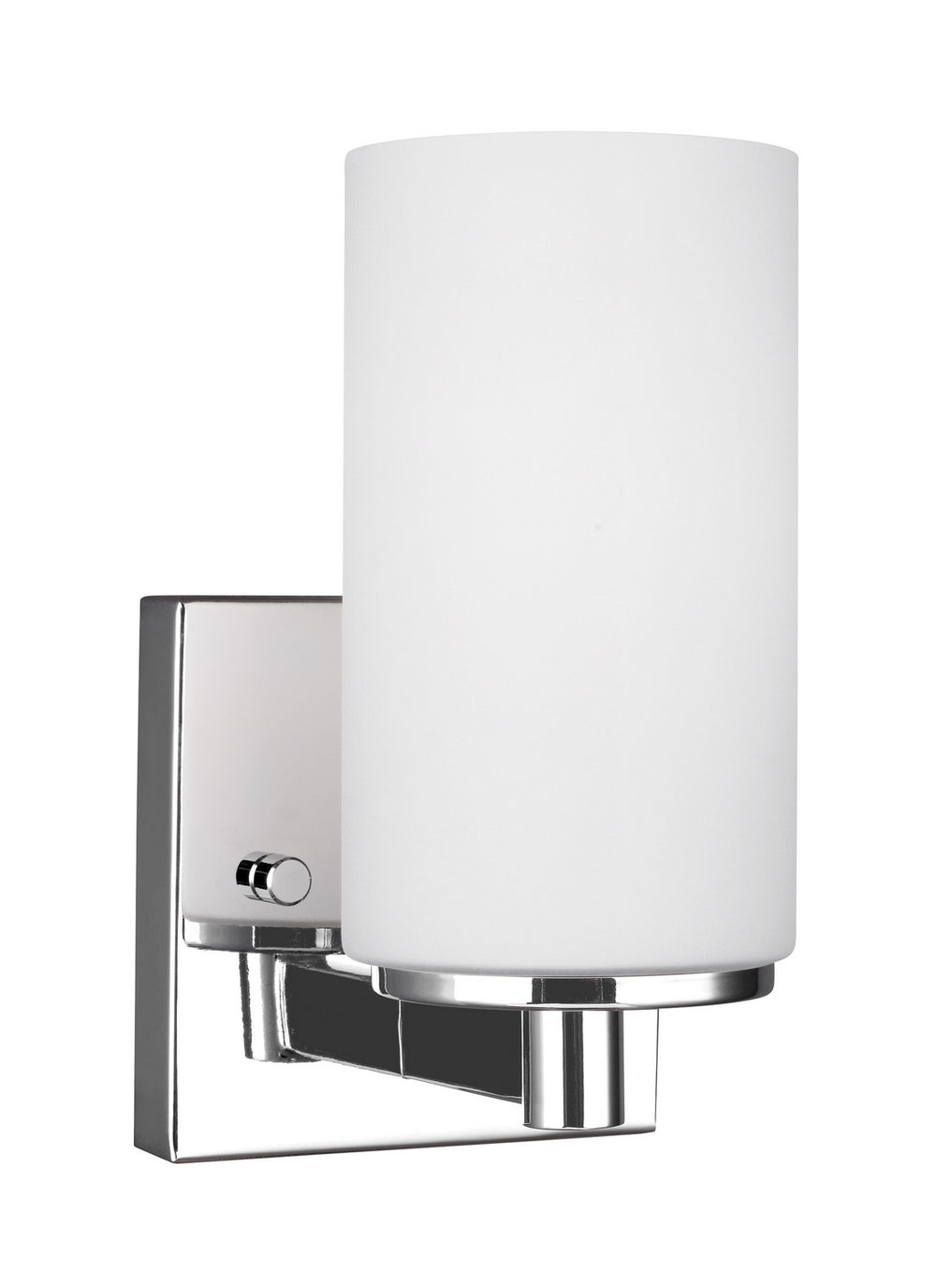 Generation Lighting Canada - One Light Wall / Bath Sconce - Hettinger - Chrome- Union Lighting Luminaires Decor