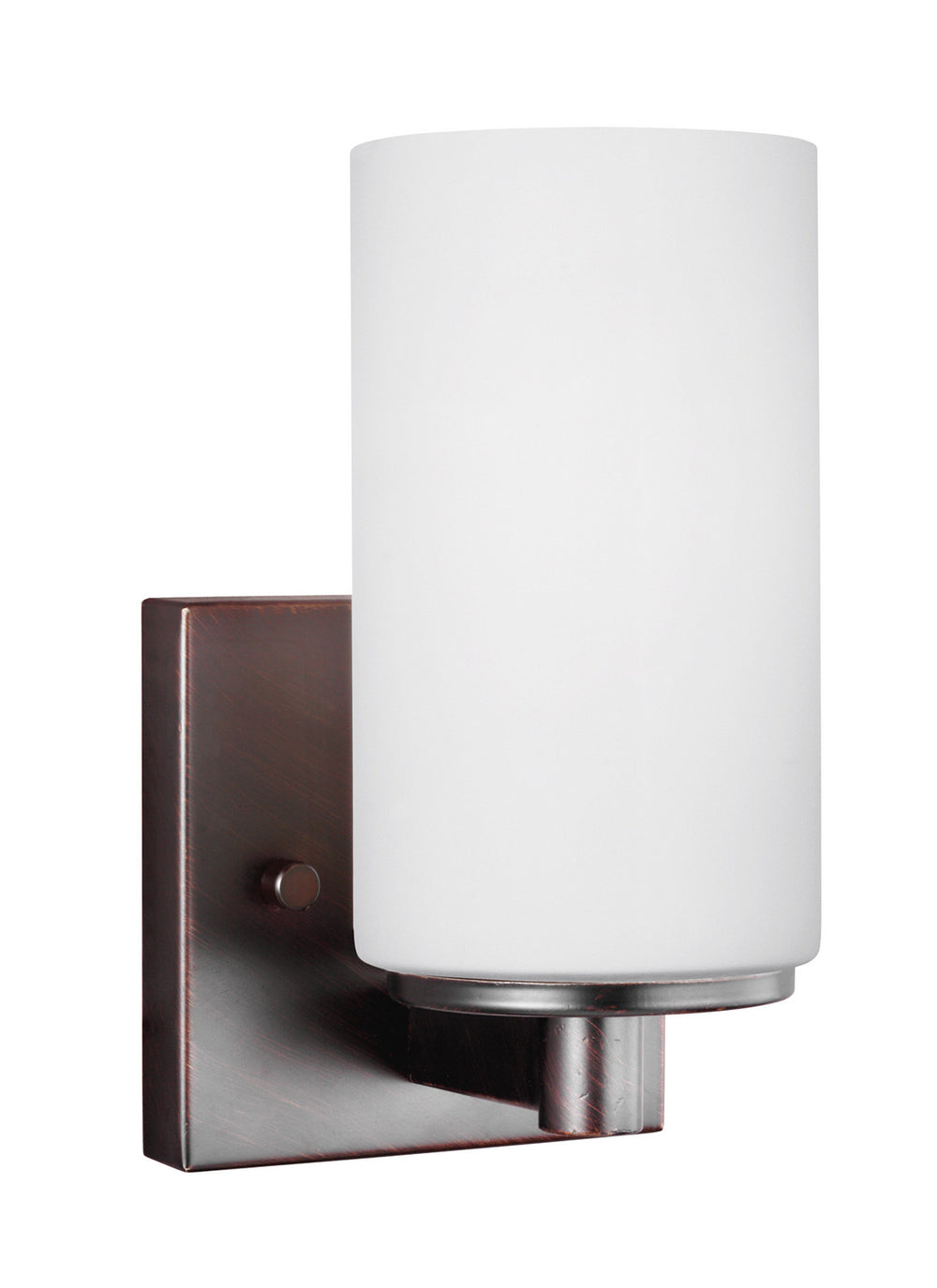 Generation Lighting Canada - One Light Wall / Bath Sconce - Hettinger - Bronze- Union Lighting Luminaires Decor