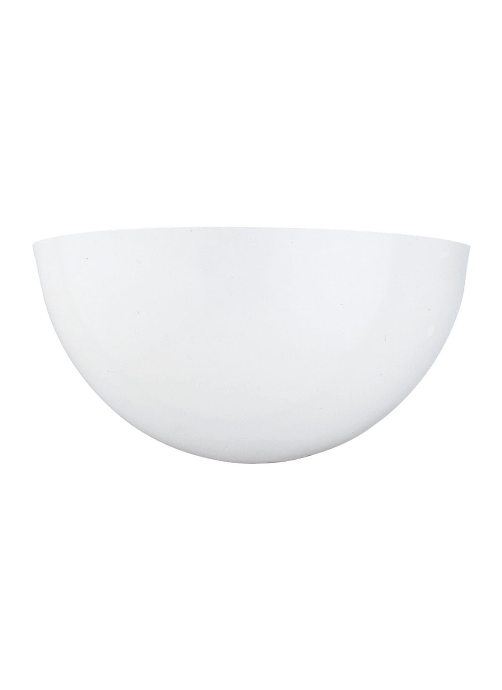 Generation Lighting Canada - One Light Wall / Bath Sconce - Neva - White- Union Lighting Luminaires Decor