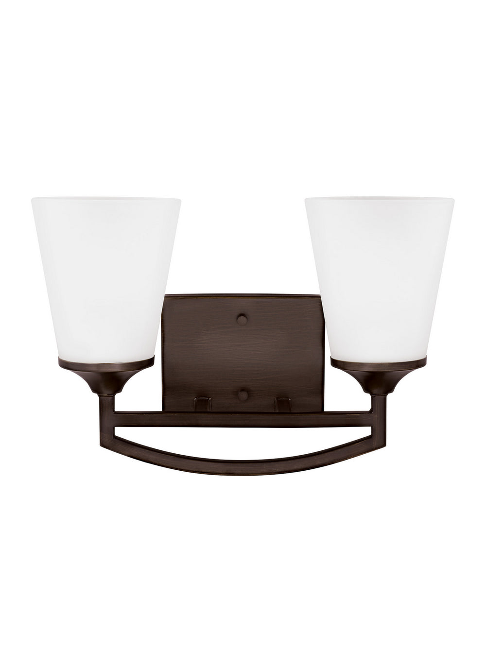 Generation Lighting Canada - Two Light Wall / Bath - Hanford - Bronze- Union Lighting Luminaires Decor