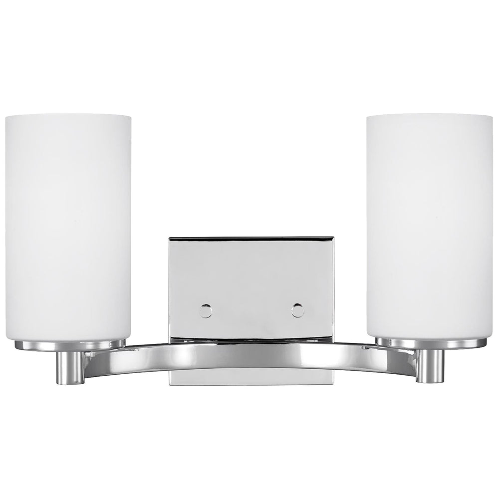 Generation Lighting Canada - Two Light Wall / Bath - Hettinger - Chrome- Union Lighting Luminaires Decor