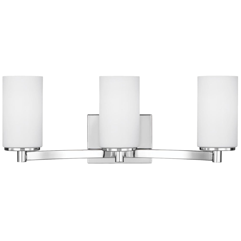 Generation Lighting Canada - Three Light Wall / Bath - Hettinger - Chrome- Union Lighting Luminaires Decor