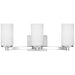 Generation Lighting Canada - Three Light Wall / Bath - Hettinger - Chrome- Union Lighting Luminaires Decor