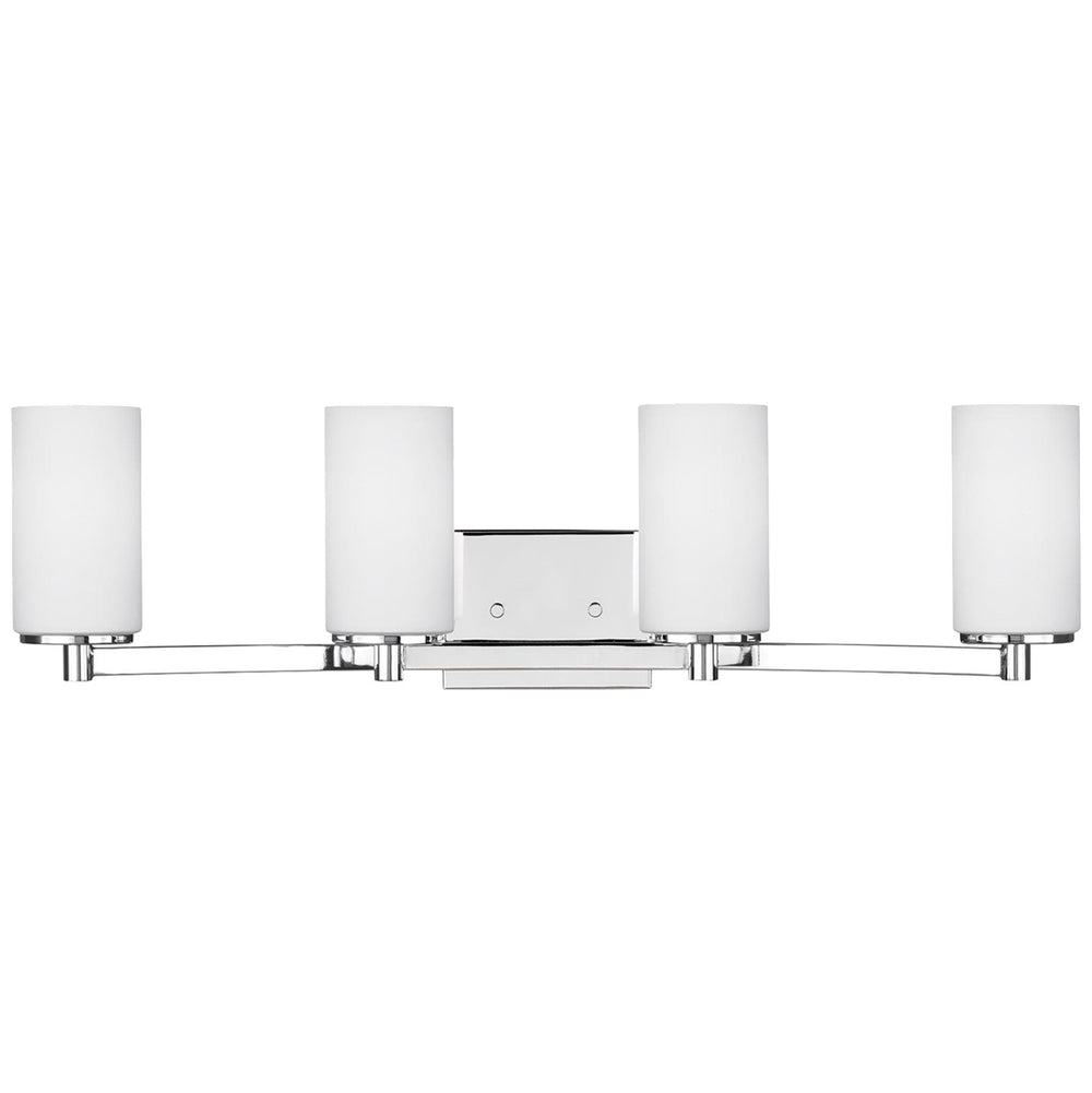 Generation Lighting Canada - Four Light Wall / Bath - Hettinger - Chrome- Union Lighting Luminaires Decor