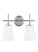 Generation Lighting Canada - Two Light Wall / Bath - Driscoll - Chrome- Union Lighting Luminaires Decor