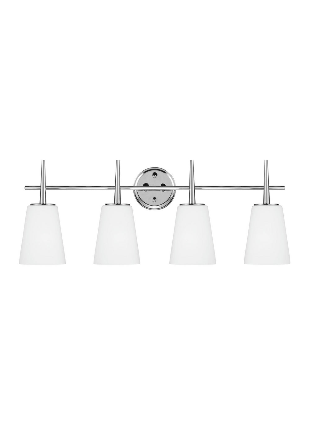 Generation Lighting Canada - Four Light Wall / Bath - Driscoll - Chrome- Union Lighting Luminaires Decor