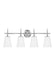 Generation Lighting Canada - Four Light Wall / Bath - Driscoll - Chrome- Union Lighting Luminaires Decor
