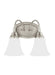 Generation Lighting Canada - Two Light Wall / Bath - Holman - Brushed Nickel- Union Lighting Luminaires Decor