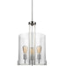 Generation Lighting Canada - Three Light Hall / Foyer Pendant - Dawes - Brushed Nickel- Union Lighting Luminaires Decor