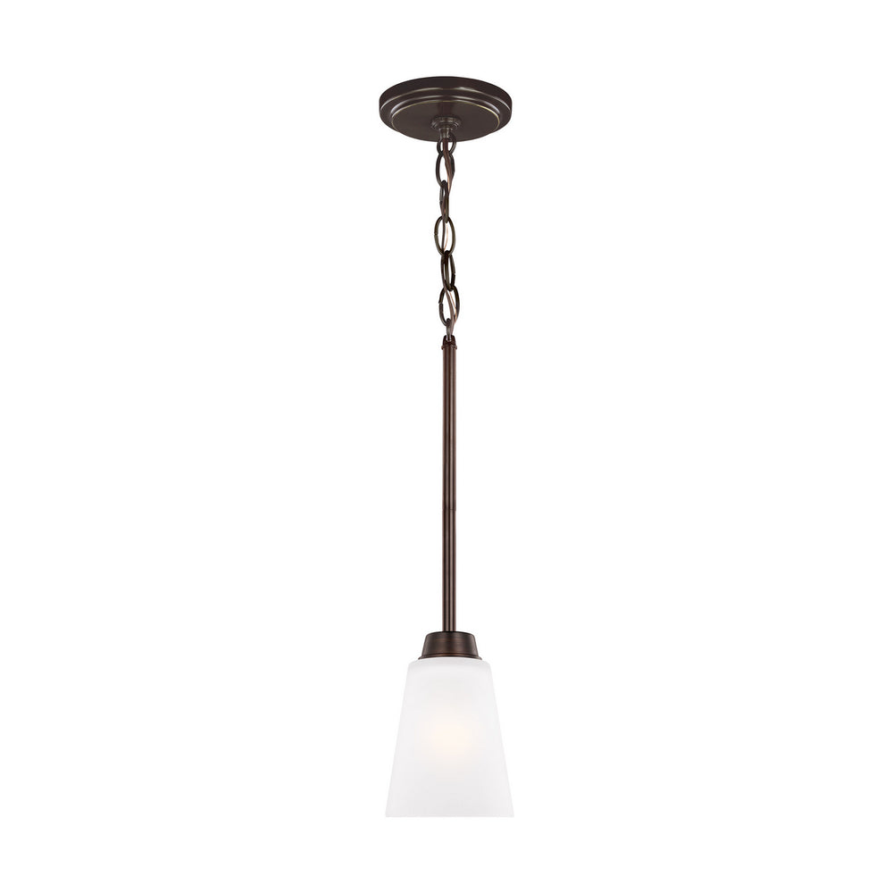 Generation Lighting Canada - One Light Mini-Pendant - Kerrville - Bronze- Union Lighting Luminaires Decor