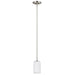 Generation Lighting Canada - One Light Mini-Pendant - Oslo - Brushed Nickel- Union Lighting Luminaires Decor
