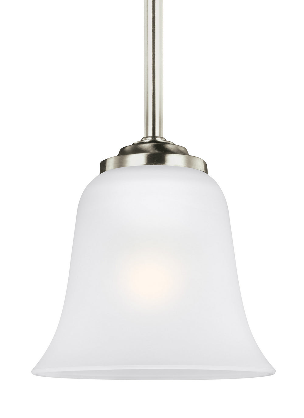 Generation Lighting Canada - One Light Mini-Pendant - Emmons - Brushed Nickel- Union Lighting Luminaires Decor