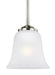 Generation Lighting Canada - One Light Mini-Pendant - Emmons - Brushed Nickel- Union Lighting Luminaires Decor