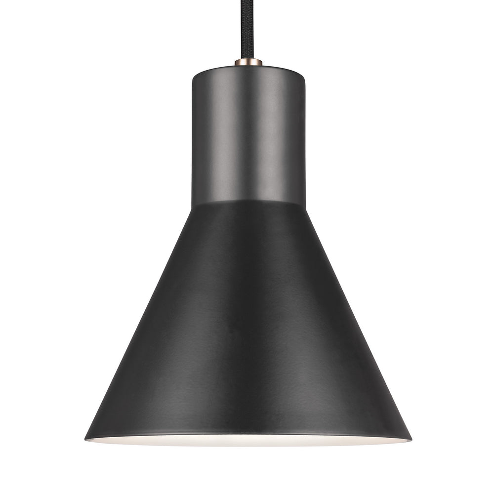 Generation Lighting Canada - One Light Mini-Pendant - Towner - Satin Brass- Union Lighting Luminaires Decor