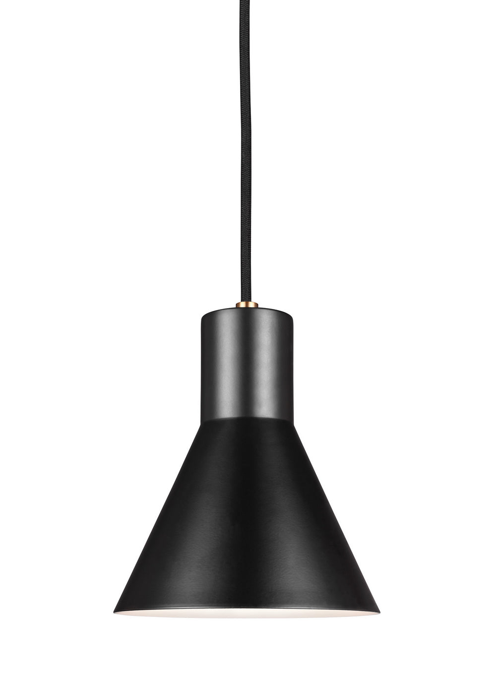 Generation Lighting Canada - One Light Mini-Pendant - Towner - Satin Brass- Union Lighting Luminaires Decor