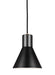Generation Lighting Canada - One Light Mini-Pendant - Towner - Satin Brass- Union Lighting Luminaires Decor