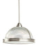 Generation Lighting Canada - Three Light Pendant - Pratt Street Prismatic - Brushed Nickel- Union Lighting Luminaires Decor