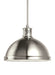 Generation Lighting Canada - Two Light Pendant - Pratt Street Metal - Brushed Nickel- Union Lighting Luminaires Decor