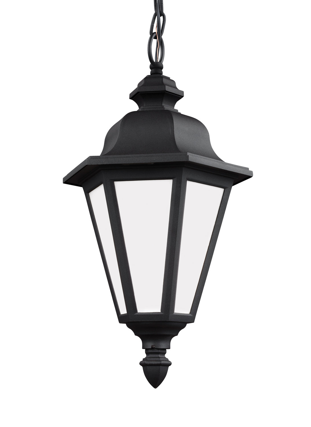 Generation Lighting Canada. - One Light Outdoor Pendant - Brentwood - Black- Union Lighting Luminaires Decor