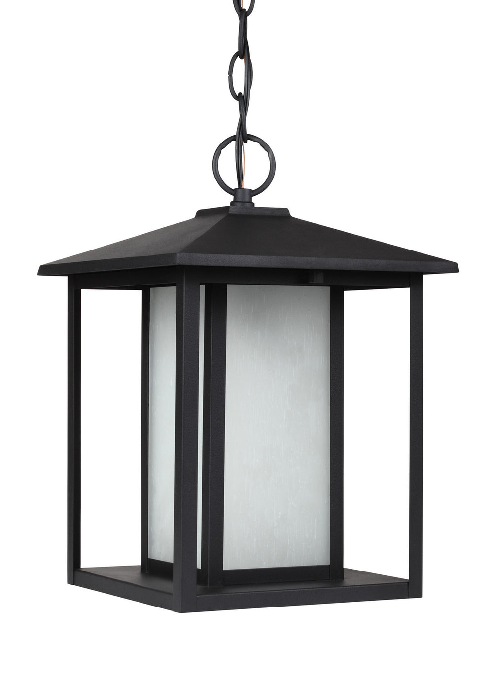 Generation Lighting Canada. - One Light Outdoor Pendant - Hunnington - Black- Union Lighting Luminaires Decor