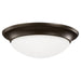Generation Lighting Canada - One Light Flush Mount - Nash - Bronze- Union Lighting Luminaires Decor