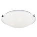 Generation Lighting Canada - Two Light Flush Mount - Clip Ceiling Flush Mount - Brushed Nickel- Union Lighting Luminaires Decor