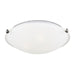 Generation Lighting Canada - Three Light Flush Mount - Clip Ceiling Flush Mount - Brushed Nickel- Union Lighting Luminaires Decor