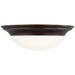 Generation Lighting Canada - Three Light Flush Mount - Nash - Bronze- Union Lighting Luminaires Decor