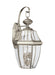 Generation Lighting Canada - Two Light Outdoor Wall Lantern - Lancaster - Antique Brushed Nickel- Union Lighting Luminaires Decor