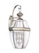 Generation Lighting Canada - Three Light Outdoor Wall Lantern - Lancaster - Antique Brushed Nickel- Union Lighting Luminaires Decor